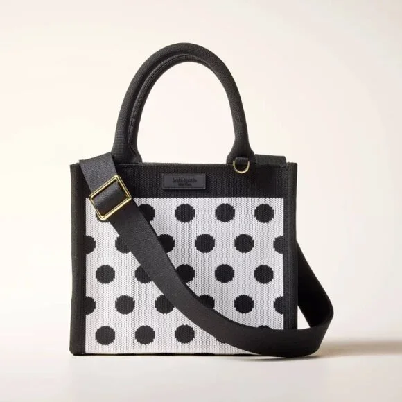 Kate Spade Polka Dot Knit Crossbody Bag - Kate Spade New York x Target - Picture 1 of 9